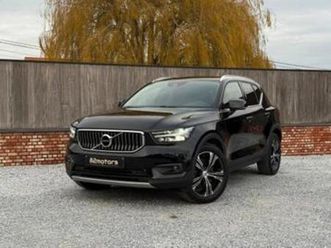 ② volvo xc40 t4 recharge/hybride/led/cuir/caméra/carplay/btw — volvo — 2ememain