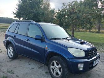 toyota raw 4x4 2002 niedarzyno • olx.pl