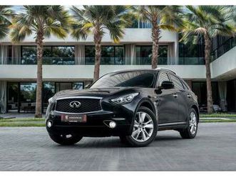 infiniti qx70 luxury | 1,508 p.m | 0% downpayment | excellent condition!