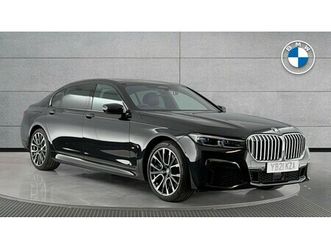 bmw 7 series 740ld xdrive m sport saloon 3.0 4dr