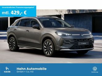 volkswagen t-roc style 1,5etsi dsg ahk led kam acc easyopen