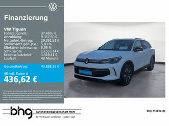 volkswagen tiguan life 1,5 etsi goal 150ps 7-gang-dsg