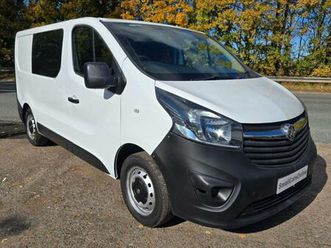 2016 vauxhall vivaro 2900 1.6cdti biturbo 120ps ecoflex h1 van panel van diesel manual