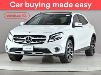 used 2018 mercedes-benz gla 250 4matic awd w/ apple carplay, heated front seats, rearview cam