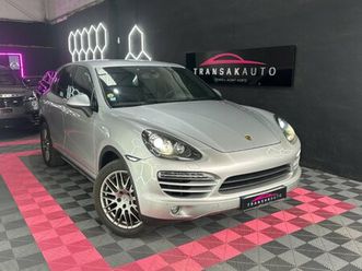 porsche cayenne 245 ch 3.0l v6 tiptronic s a ~ bose ~ hayon électrique ~ suspensions pneumatiques ~ radar av/ar ~ sièges 18 positions