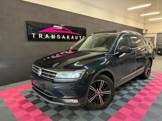 volkswagen tiguan 2.0 tdi 150 dsg7 carat / toit ouvrant / apple carplay