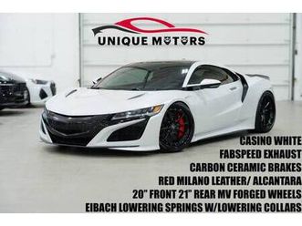 2017 acura nsx awd all wheel drive electric coupe