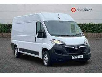 2022 vauxhall movano 2.2 turbo d 140ps h2 van dynamic panel van diesel manual