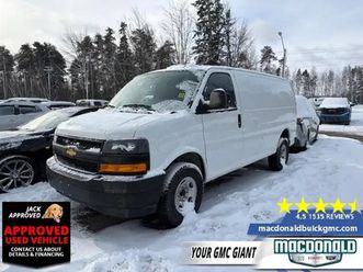 2024 chevrolet express cargo van 2500 135 - 4g lte - $316 b/w