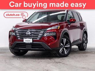 used 2024 nissan rogue sv premium awd w/apple carplay & android auto, heated front seats, backup cam