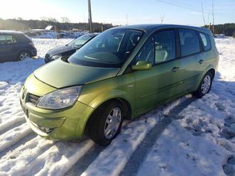 renault grand scenic 2008r na części 1.5 dci pólskóry alusy szubin • olx.pl