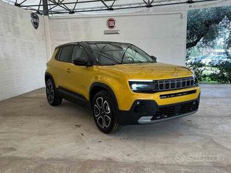 jeep avenger 1.2 turbo 100 cv mhev summit