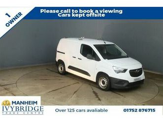 2019 vauxhall combo 1.6cdti edition 2300 (100ps)(eu6) l1h1 panel