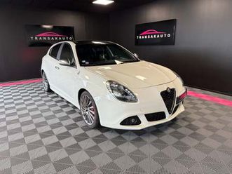 alfa romeo giulietta quadrifoglio verde 1750 tbi 235 ch - suivis complet