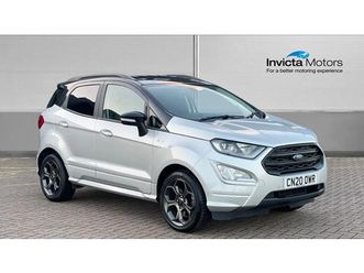 2020 ford ecosport 1.0 ecoboost 125 st-line 5dr
