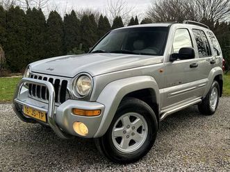 jeep liberty kj 3.7 v6 210ps 4x4 klima skóra 159tys hak alu 16 wzór ! zamość • olx.pl