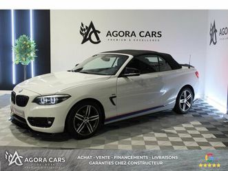 bmw série 2 218d cabriolet f23 lci sport phase