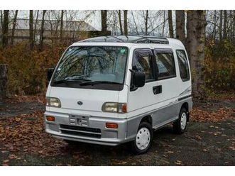 1995 subaru sambar dias ii supercharged 4wd! dual glass roof!