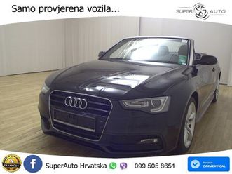 audi a5 cabriolet 2.0 tdi aut. s line 190 ks, acc+xen+gr sjed+park, 2015 god.