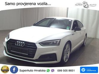 audi a5 sb 45 tdi quattro aut. s line 231 ks, led+acc+virt+gr sjed+hea, 2019 god.
