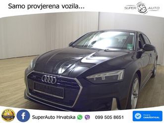 audi a5 sportback 45 tdi quattro aut. advanced 231 ks, led+kam+park, 2020 god.
