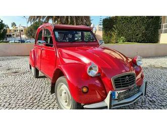 1990 citroen 2cv rouge manuel, 4 vitesses conduite à gauc...