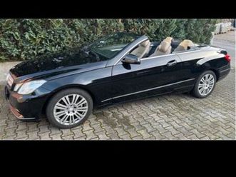 mercedes cabrio e klasse e220
