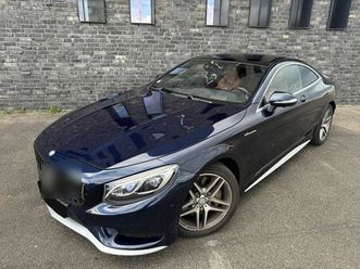 mercedes-benz s 500 4matic amg line coupé/head up/panoramadach