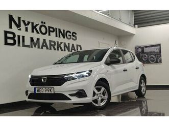 dacia sandero 1.0 tce euro 6 farthållare bluetooth mok värmare