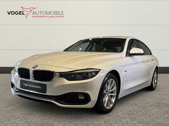bmw 420i gran coupe sport line led+leder+navi+pdc