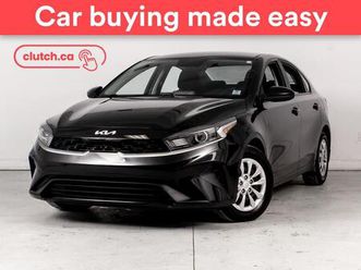 used 2022 kia forte lx w/ apple carplay, heated seats, rearview cam