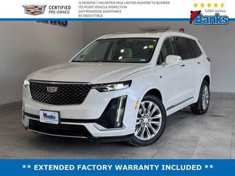 certified 2023 cadillac xt6 premium luxury awd