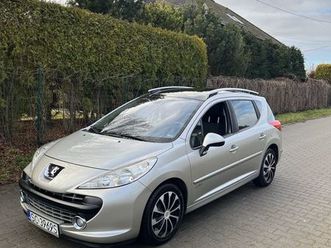 peugeot 207sw 1.6 hdi 2007r panorama klimatronik częstochowa pólnoc • olx.pl