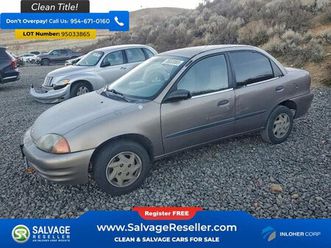 1998 chevrolet metro