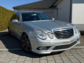 mercedes w211 e500 amg paket ab werk, e63 amg endschalldämpfer