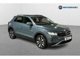 2024 volkswagen t-roc 1.0 tsi 115 match 5dr hatchback petrol manual