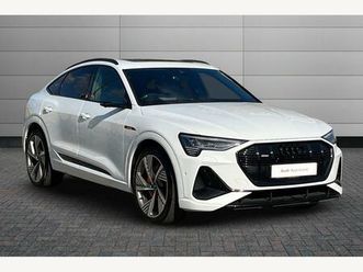 audi e-tron sportback 300kw 55 quattro 95kwh vorsprung 5dr auto