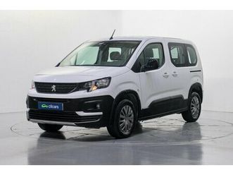 peugeot rifter n1 diésel rifter 1.5bluehdi s&s active pack business standard 100