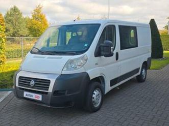 ② fiat ducato dubbelcabine mobilhome lichte vracht/garantie — camionnettes & utilitaires — 2ememain