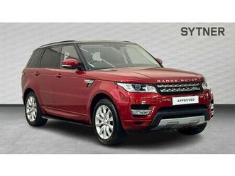 land rover range rover sport 3.0 sdv6 [306] hse 5dr auto