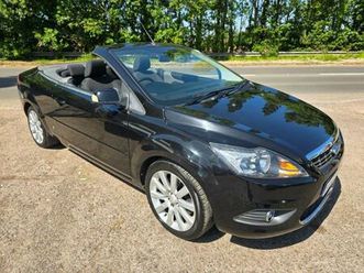 2009 ford focus cc 2.0 tdci cc-2 2dr [dpf] convertible diesel manual