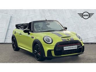 mini convertible 2.0 john cooper works 2dr auto