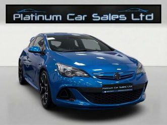 2013 vauxhall astra gtc vxr gtc aero pack petrol
