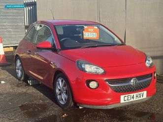 2014 vauxhall adam 1.2i jam 3dr hatchback petrol manual