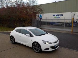 2014 vauxhall astra gtc 1.6 cdti 16v ecoflex 136 sri 3dr hatchback diesel manual