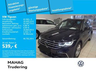 tiguan 2.0 tsi 4mot. r-line leder navi iq.light