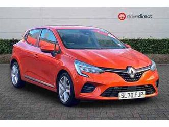 2020 renault clio 1.0 sce 75 play 5dr hatchback petrol manual