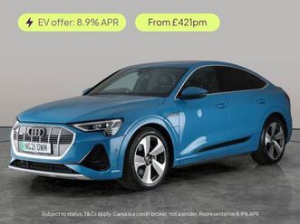 2021 audi e-tron 55 s line sportback 5dr electric auto quattro 95kwh (408 ps) - adjustable s suv ...