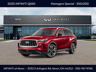 used 2025 infiniti qx60 luxe