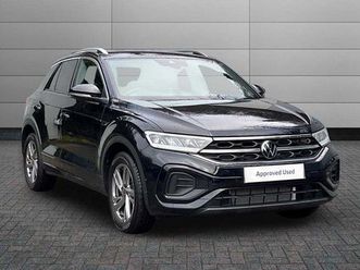 volkswagen t-roc - 1.5 tsi r-line 5dr dsg + rear view camera